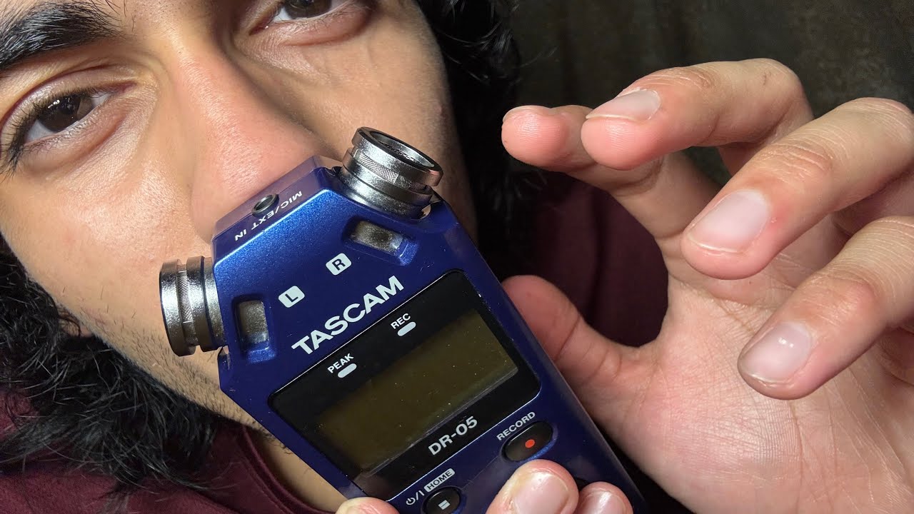 asmr expert tascam mouth sounds ear to ear 