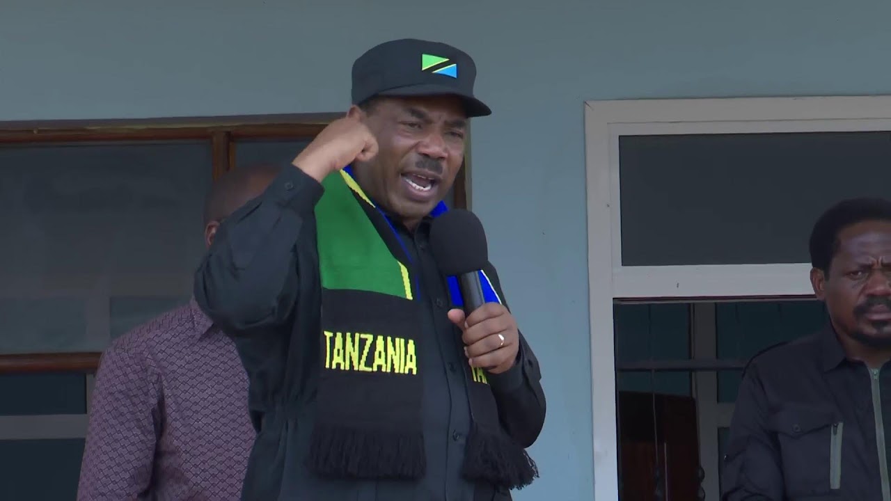 UWEKAJI JIWE LA MSINGI UJENZI WA HOSPITALI YA WILAYA-KILINDI