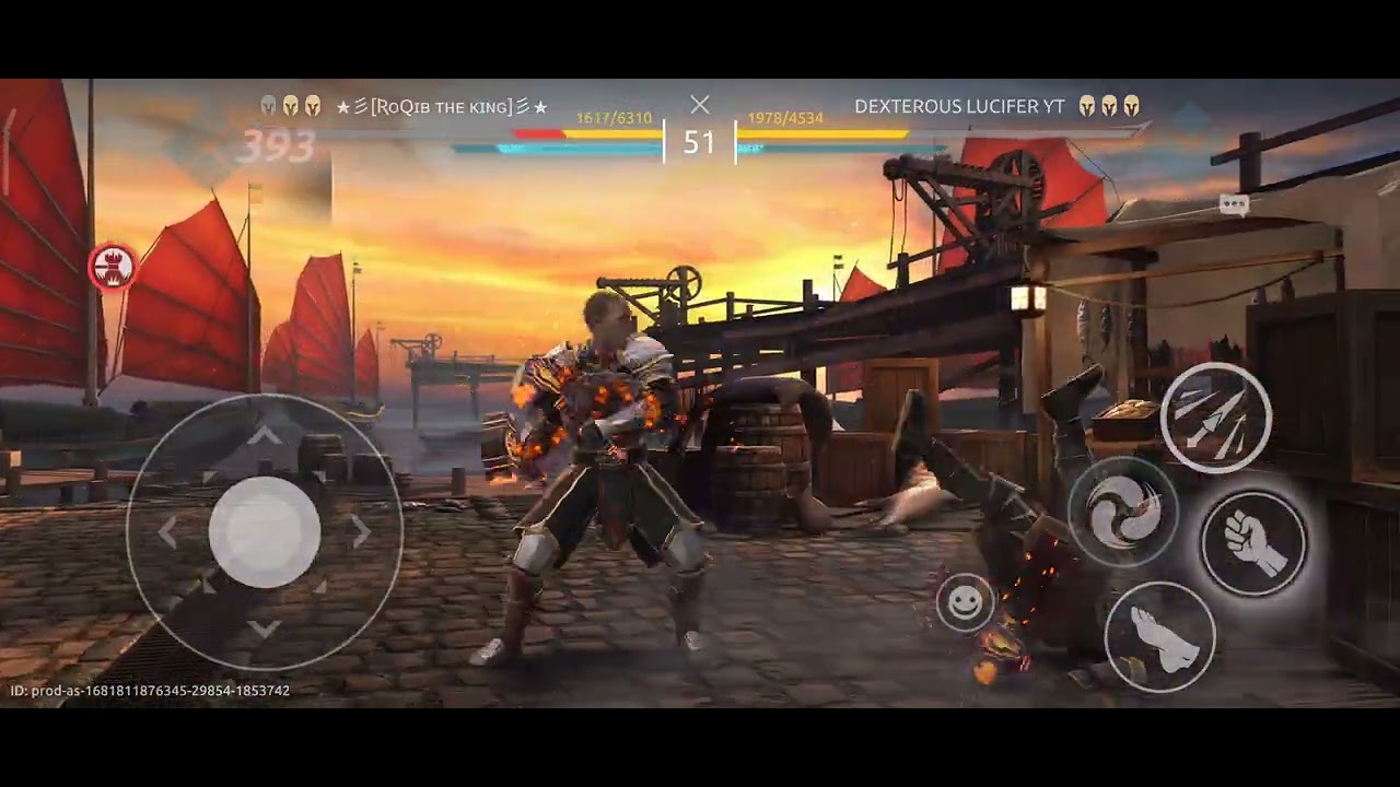 Destroying a Dojo 13 Player.