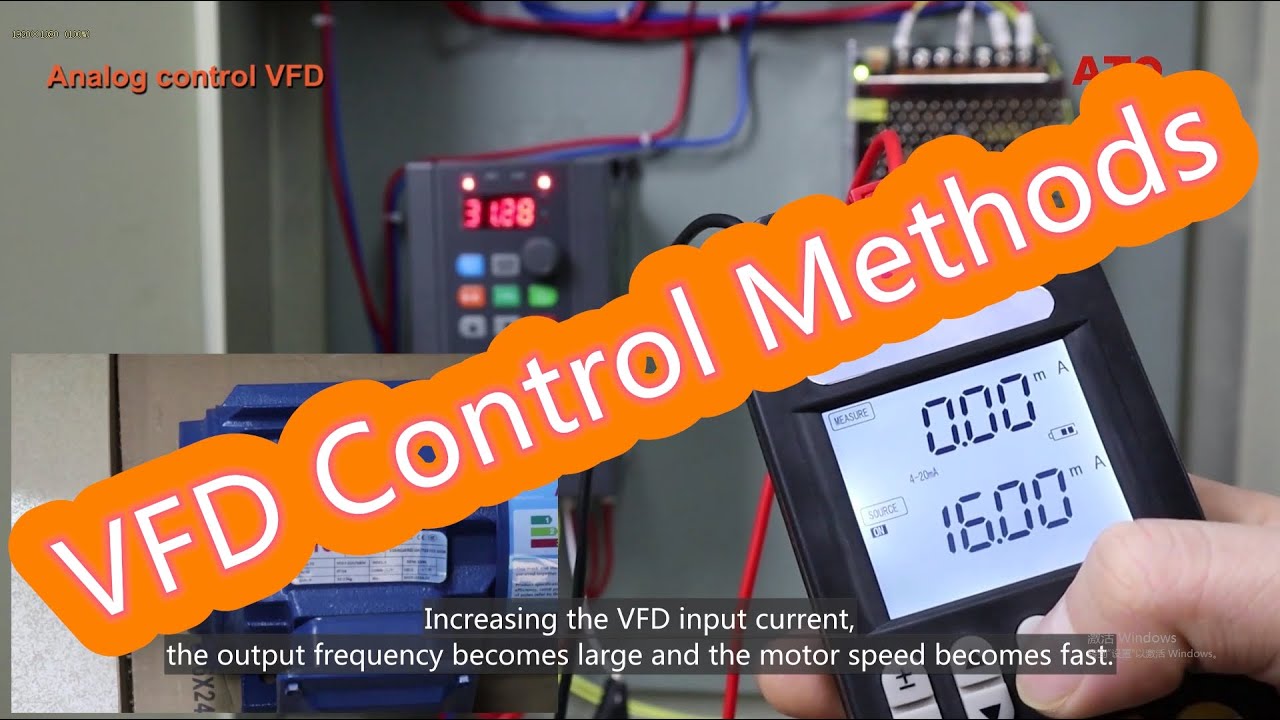 How many VFD control methods do you know