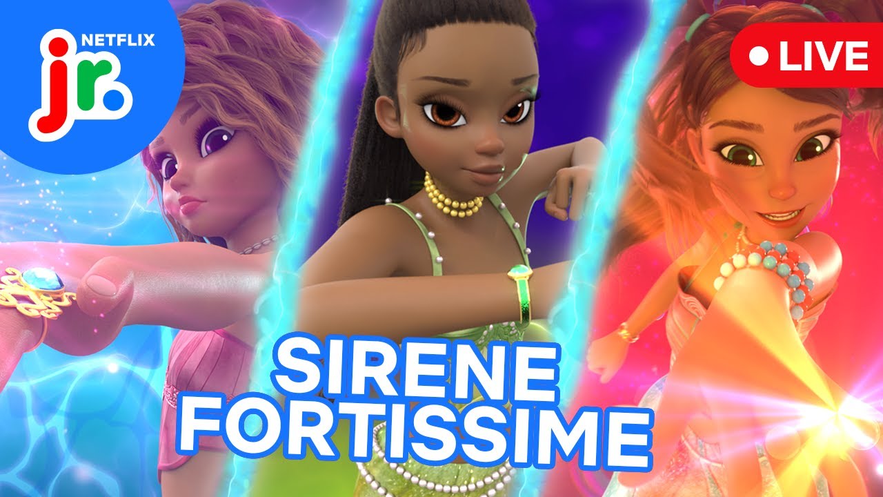 🔴 LIVE 🔴 AVVENTURE IN FONDO AL MARE 🧜‍♀️🫧🌊 Mermaid Magic | Netflix Junior Italia