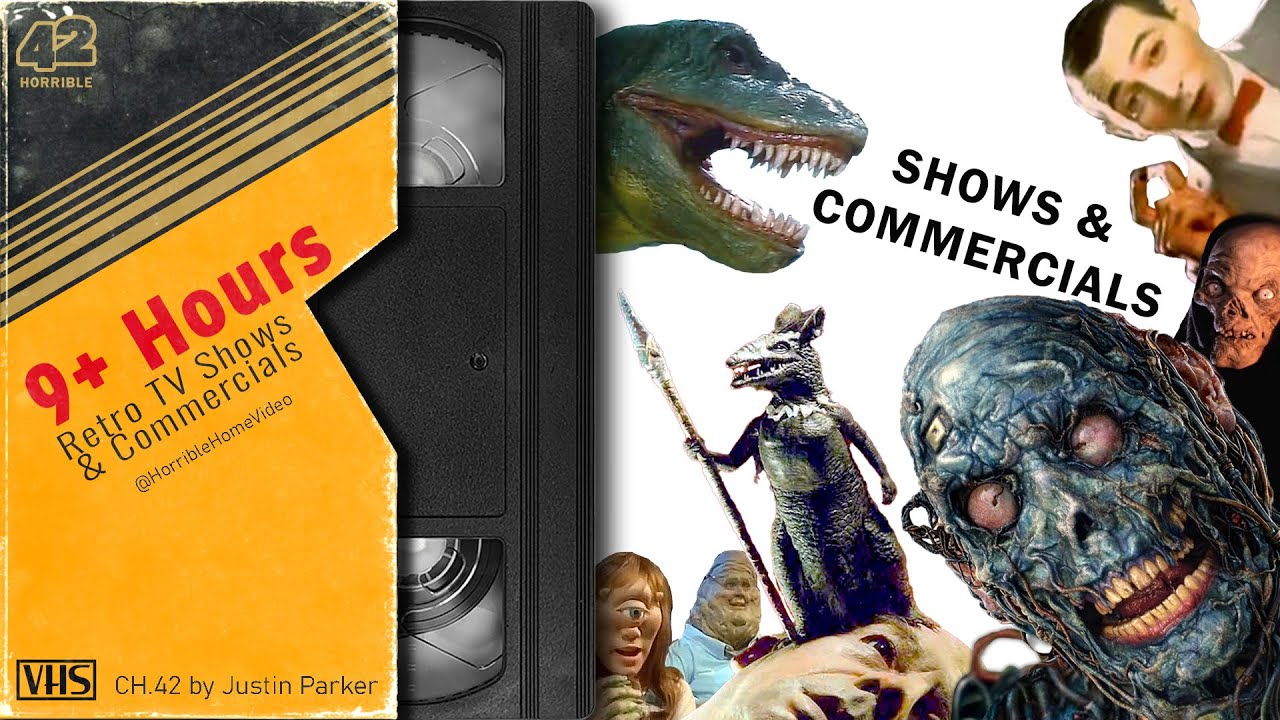 9 Hours of Retro Sci-Fi & Horror Anthology TV With Commercials (1980s–1990s) Sleep & Relax - CH. 42