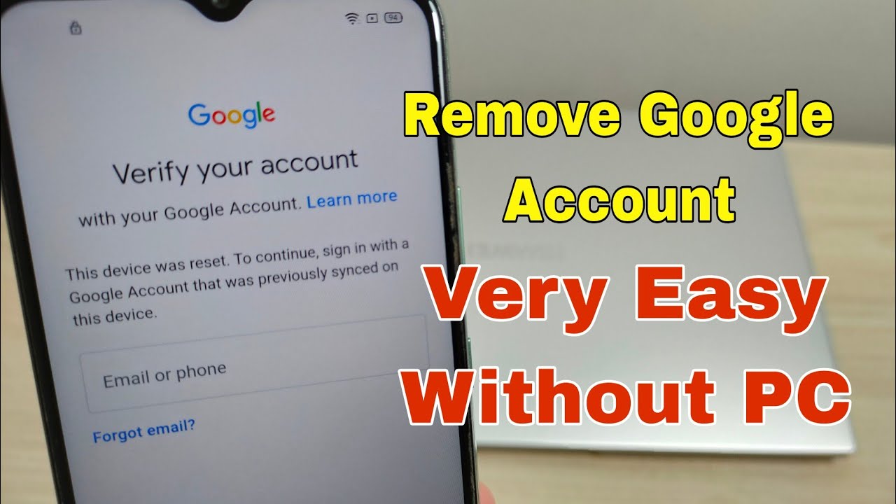BOOM! Realme C11 (RMX2185), Remove Google Account, Bypass FRP. Without PC.