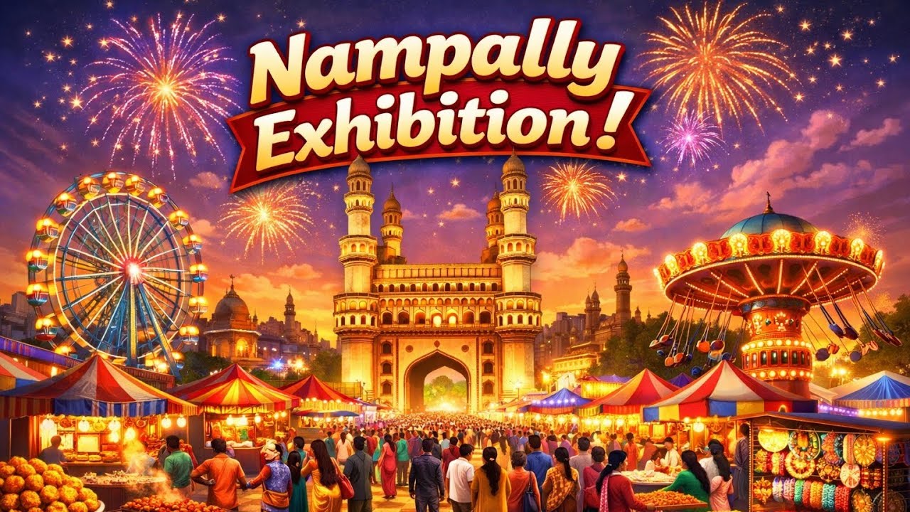 😱 Hyderabad BIGGEST Exhibition | Nampally Numaish Full Tour 2026 🔥