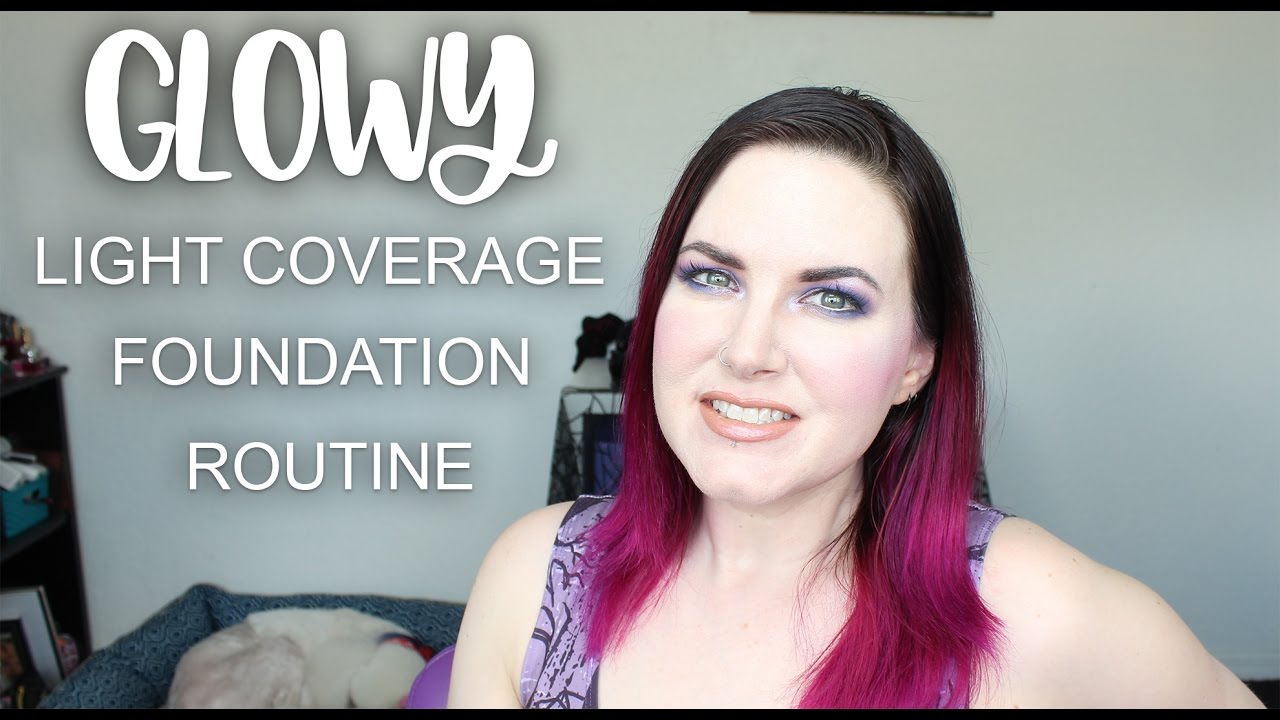 Glowing Light Coverage Foundation Routine for Problem Skin