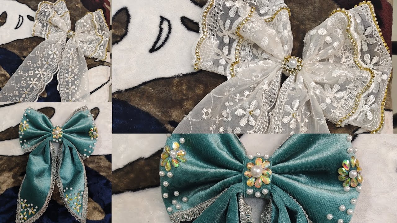 How to make a Bow pin 🎀