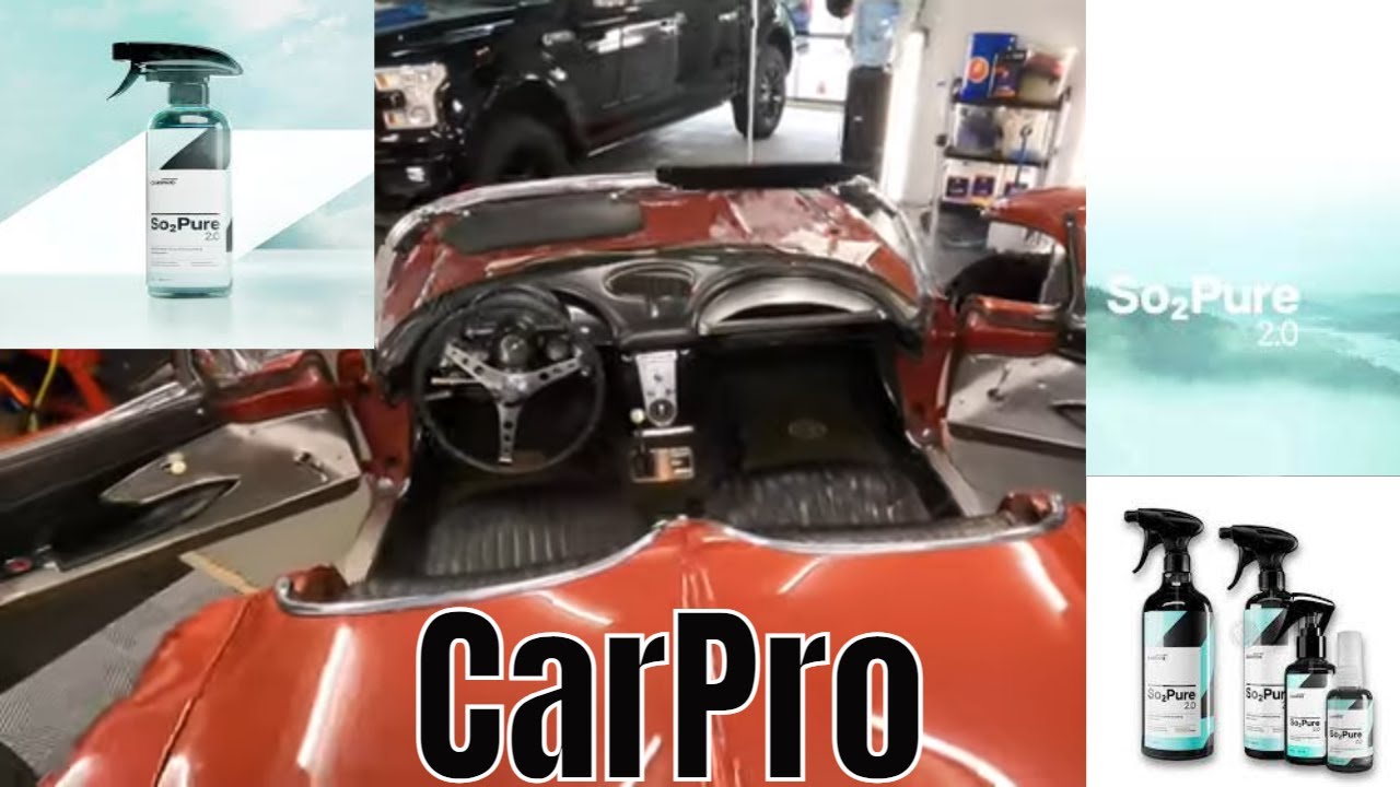 1961 Corvette Gets the CarPro So2 Pure 2.0 Treatment! Air Purification/Protectant!!