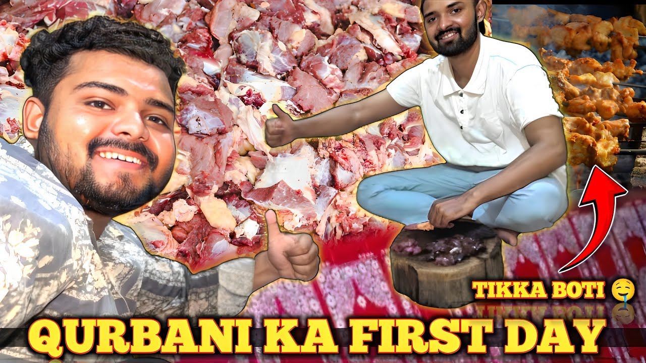 Qurbani Ka First Day Hamare Qurbani ho gai Alhamdulillah 😔