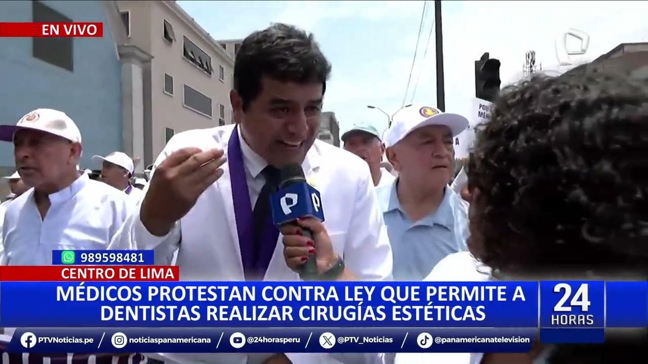 Médicos protestan contra ley que permite a odontólogos hacer procedimientos estéticos