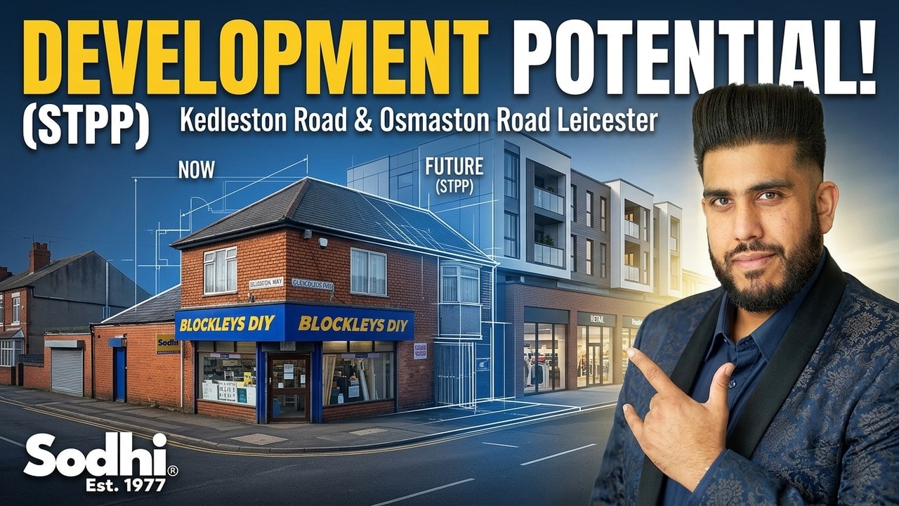Kedleston Road & Osmaston Road Leicester - Development Opportunity STPP