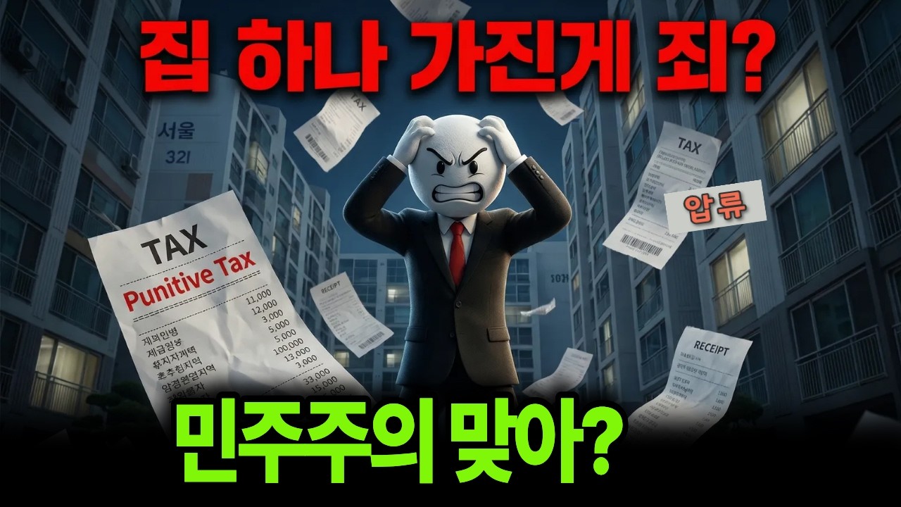 서울에 집 한 채가 '죄'가 된 사회 징벌적 세금, 세금폭탄! 정의인가 비극인가