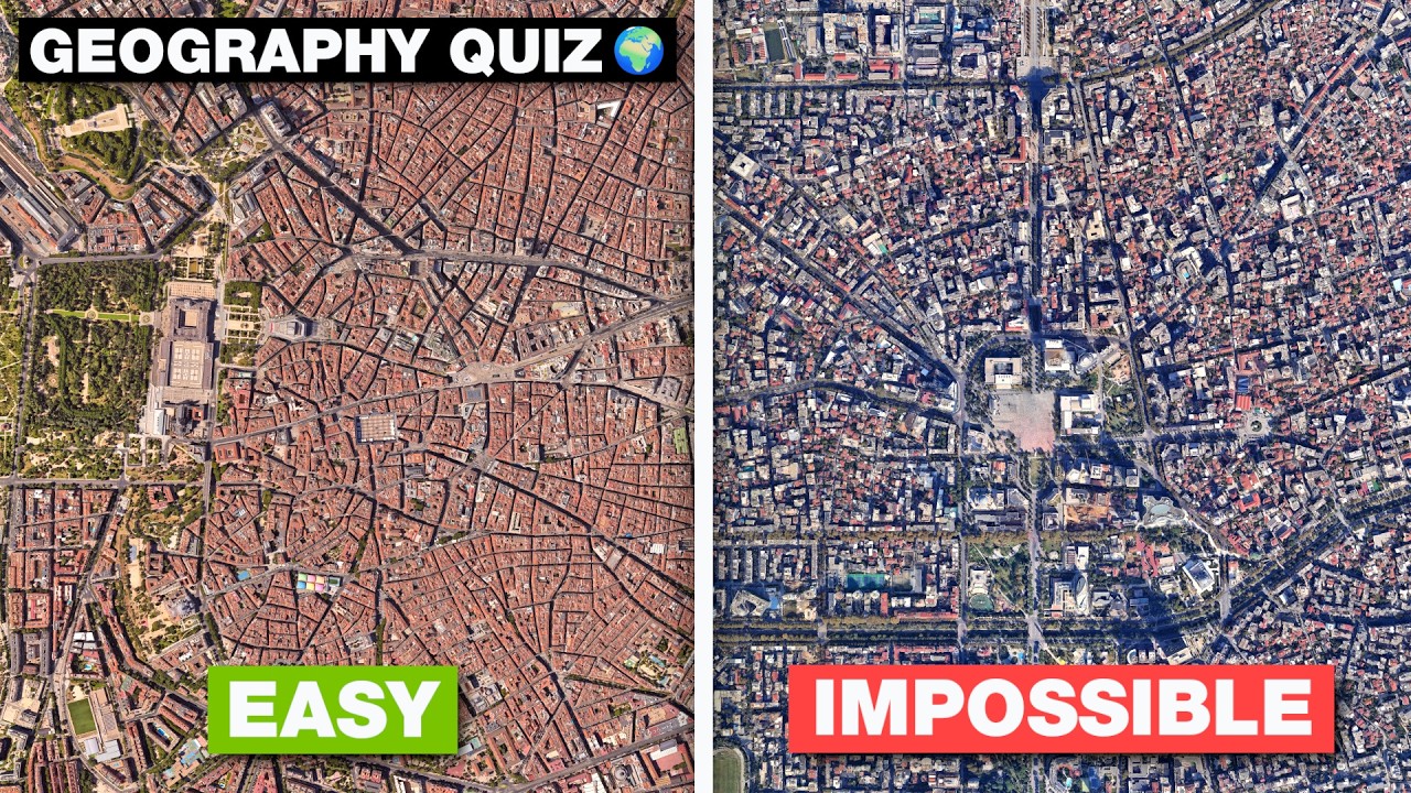 Can You Guess These 20 Cities From Above? 🌍 | Geography Quiz #7