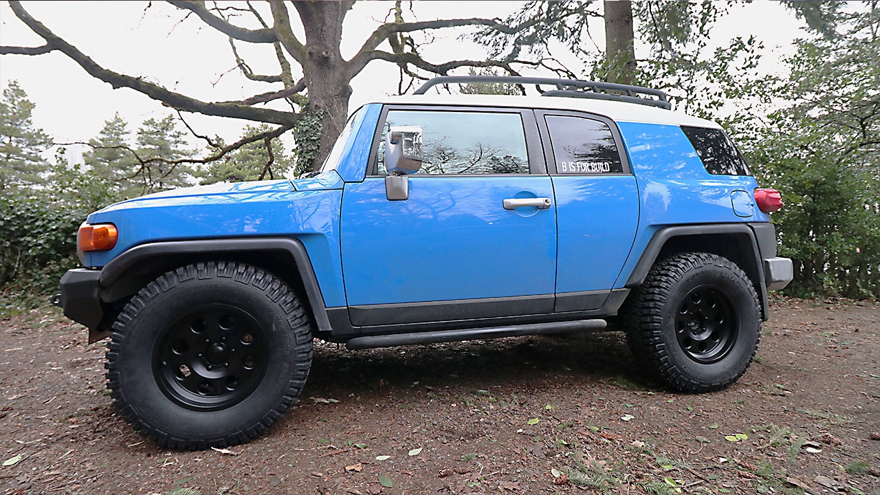 FJ Cruiser Build Pt 4 - New Wheels, Tires, & Body Mount Chop