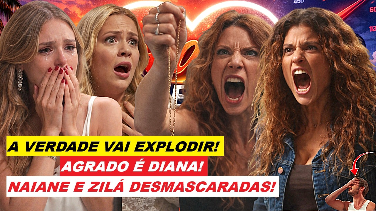 CORAÇÃO ACELERADO JANETE INVADE JANTAR DESMASCARA NAIANE! AGRADO É DIANA E JOÃO RAUL DESCOBRE TUDO!
