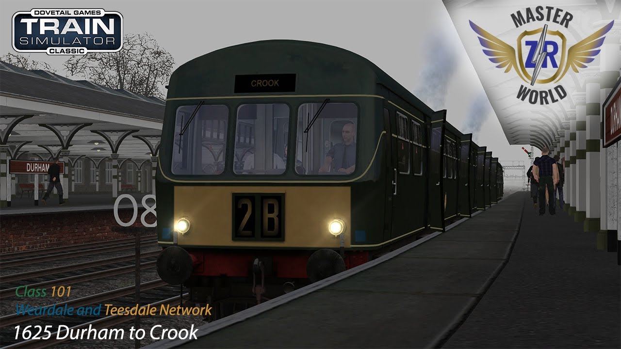 1625 Durham to Crook - Weardale and Teesdale Network - Class 101 - Train Simulator Classic