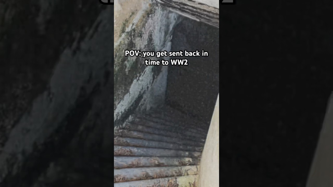 POV: you get sent back to WW2 #abandoned #urbex #abandonedplaces