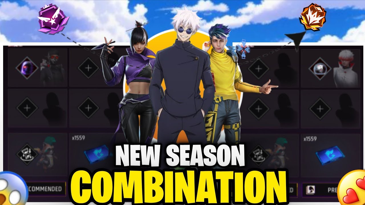 Top 2 Grandmaster Character Combinations for CS Rank | Free Fire 🔥