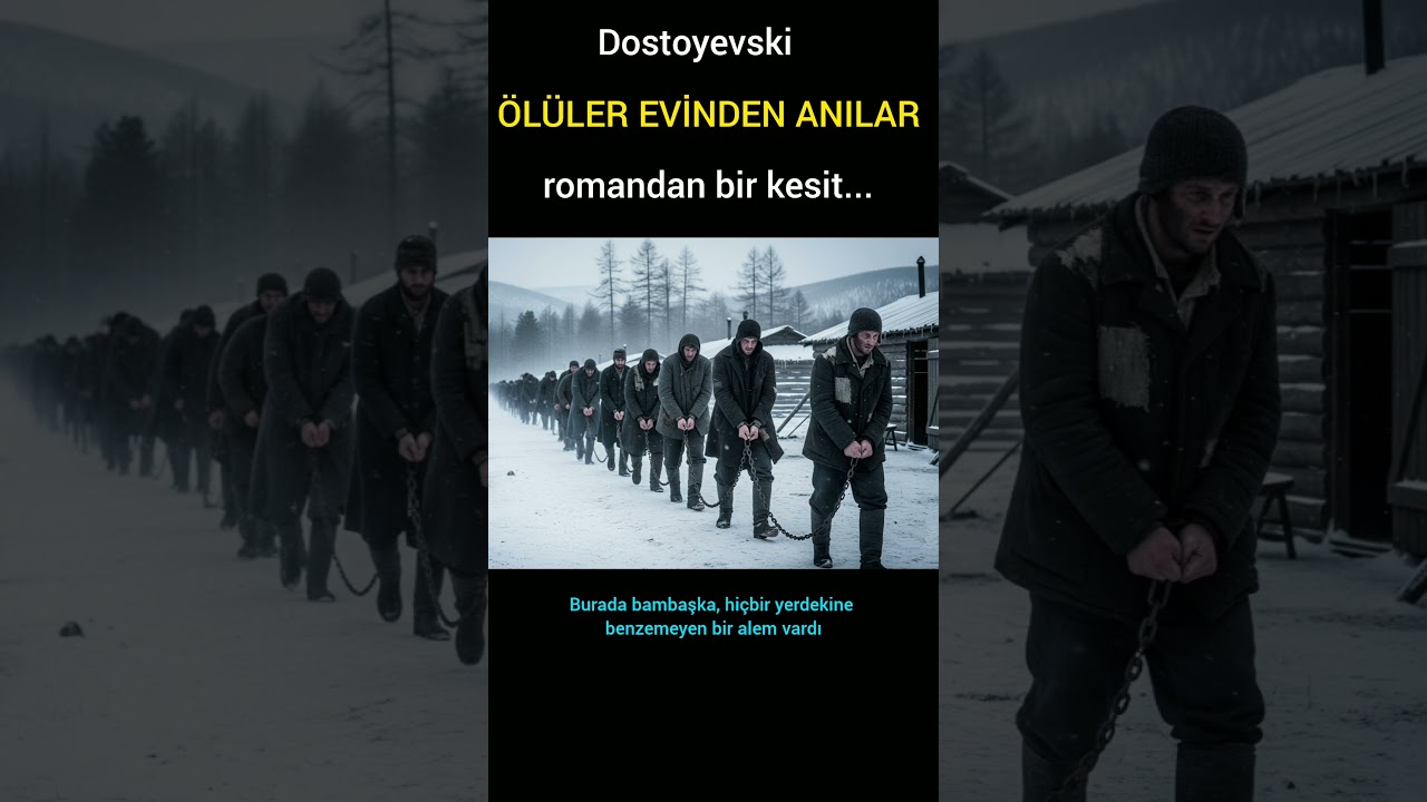 &Ouml;l&uuml;ler Evinden Anılar #dostoyevski #kitap&ouml;zetleri #kitapkesitleri #roman&ouml;zeti #kitaptahlili #shorts