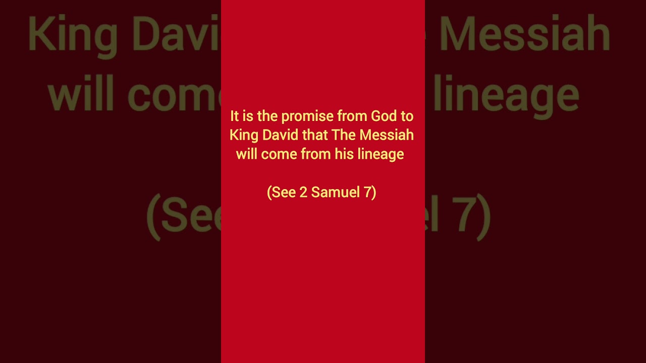 What is the Davidic covenant? 