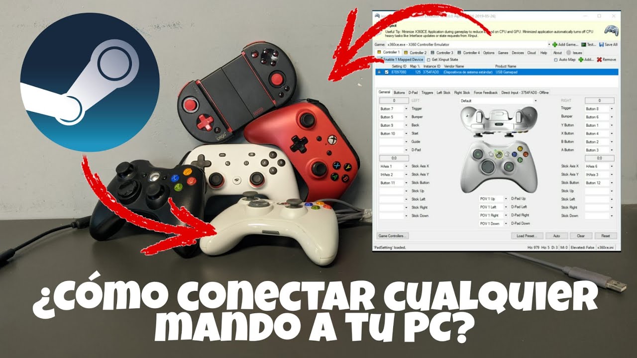 ¿Cómo conectar cualquier mando a tu PC? 2022