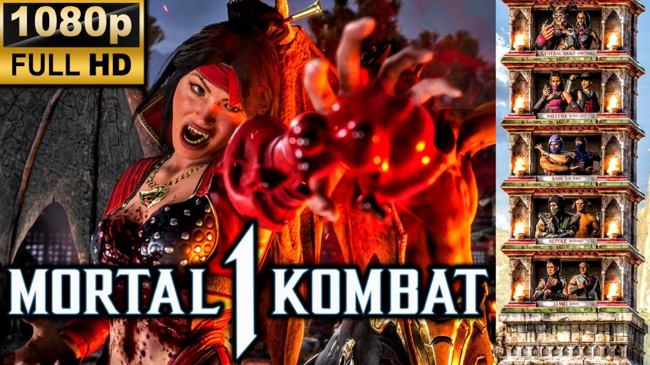 MK1 *DEADLY ALLIANCE NITARA* KLASSIC TOWER GAMEPLAY!! (MOTARO AS KAMEO) 1080p 60 (MORTAL KOMBAT 1)