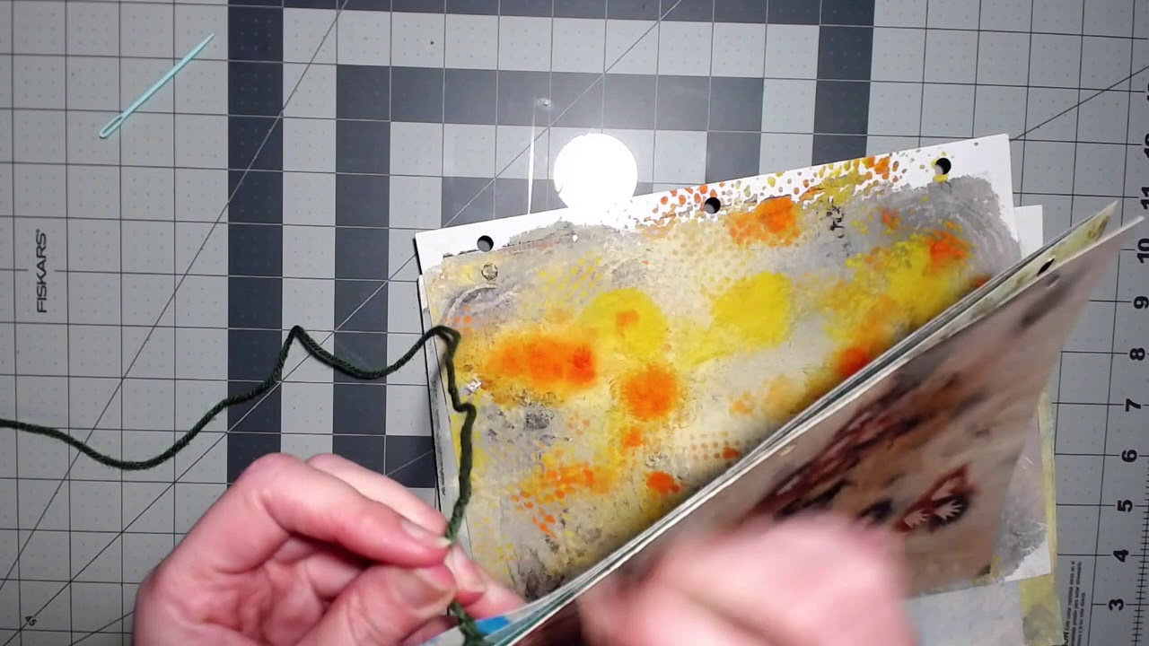 Easy Single Sheet Binding | DIY Art Journal 3