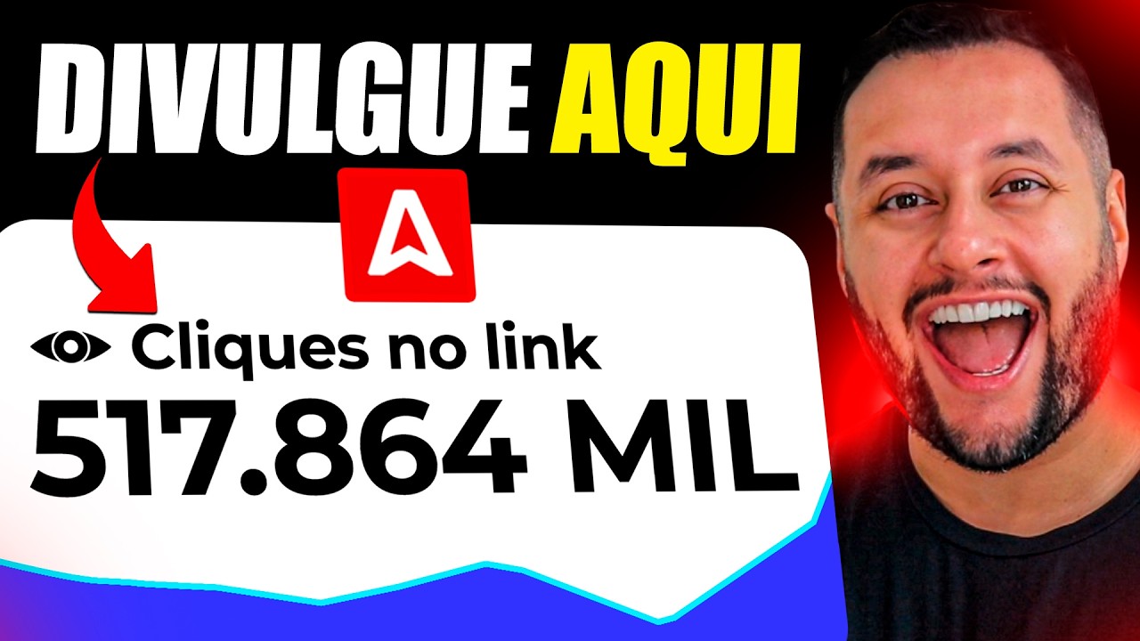 (300 Cliques por Dia) NOVO SITE PARA DIVULGAR LINK DE AFILIADO SEM BLOQUEIO!