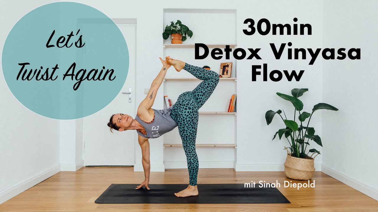Let's Twist Again (30min) | Detox Vinyasa Flow | Yoga ohne Equipment