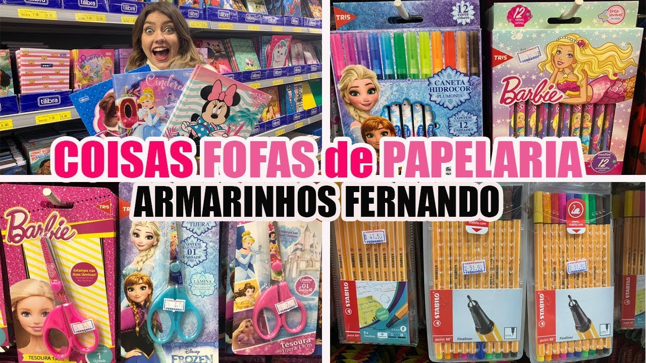 TOUR PELO ARMARINHOS FERNANDO NA 25 DE MARÇO - COISAS FOFAS DE PAPELARIA