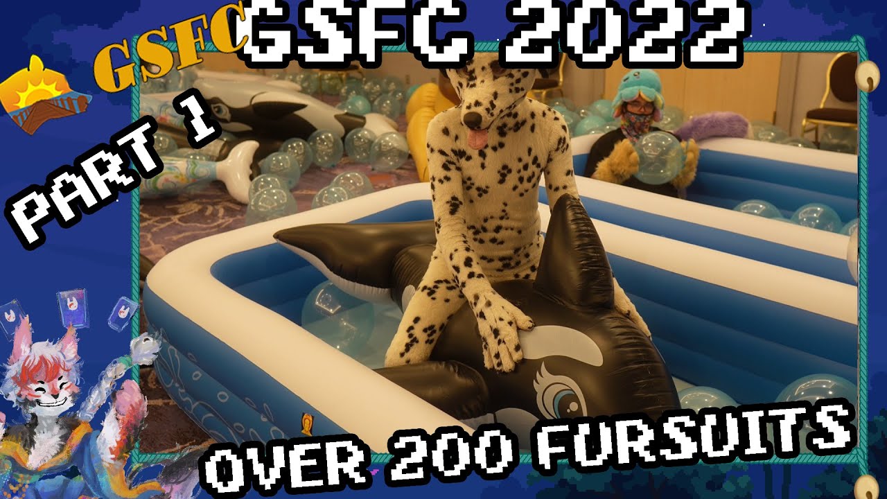 [4k] GSFC 2022 | Over 200 Fursuits!| Furry Fursuit Convention Footage | Golden State Fur Con Part 1