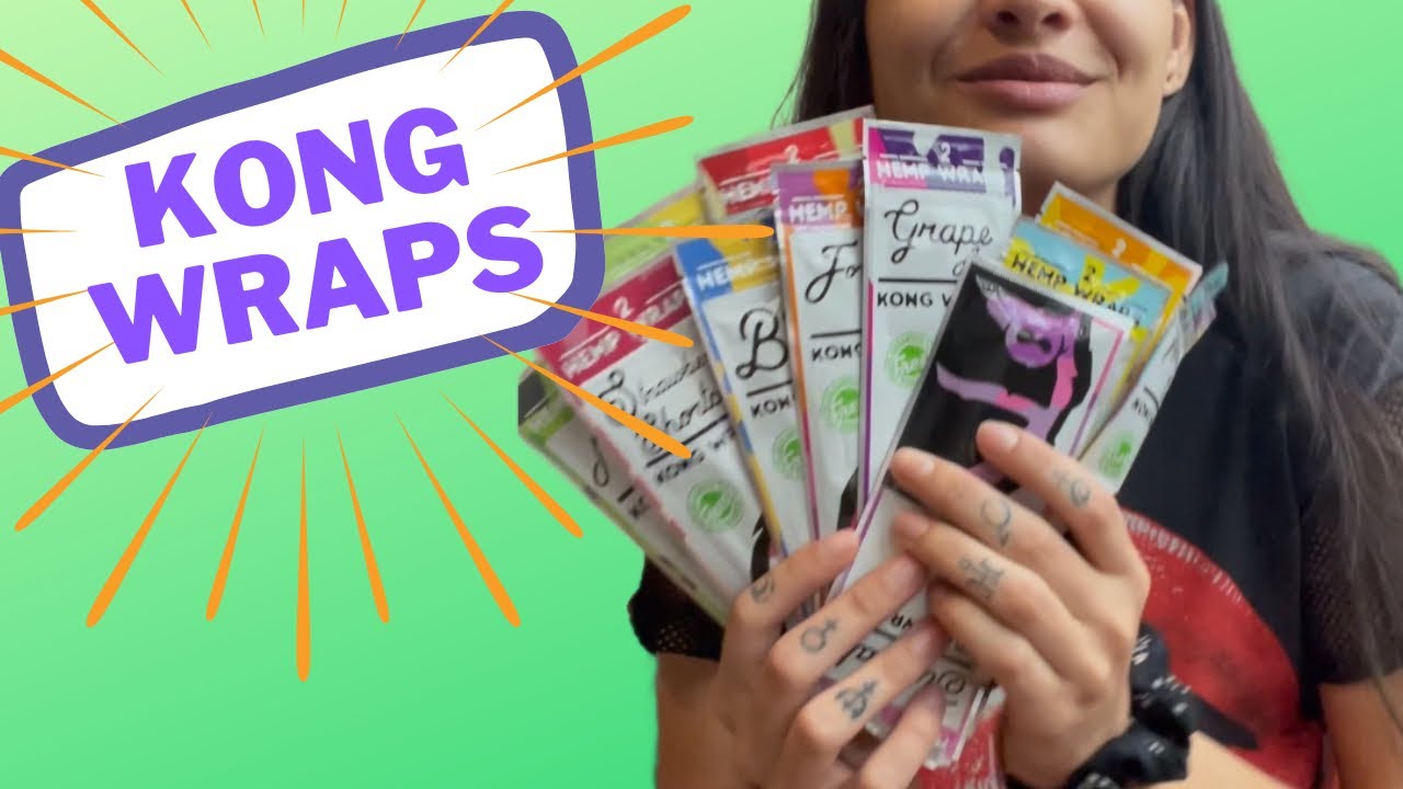 Unwrapping.. KONG WRAPS!!