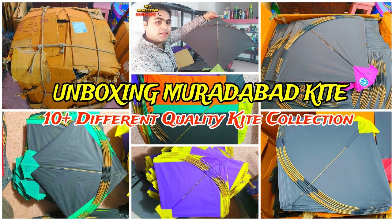 Unboxing Kite || Addhi Kite Collection || Different Type of Kite || Muradabad Kite || Patang