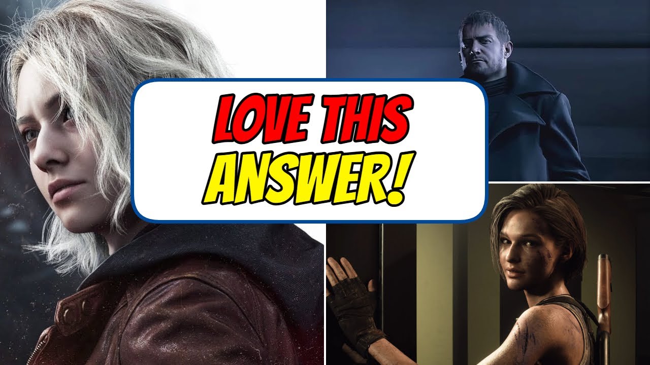 I Loved This Resident Evil Answer On Picking Leon For 9