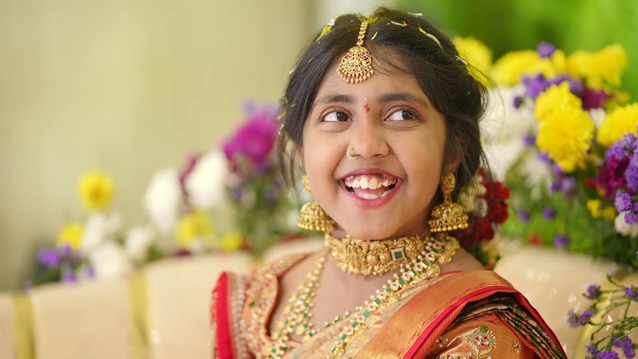 Laasya halfsaree function teaser 