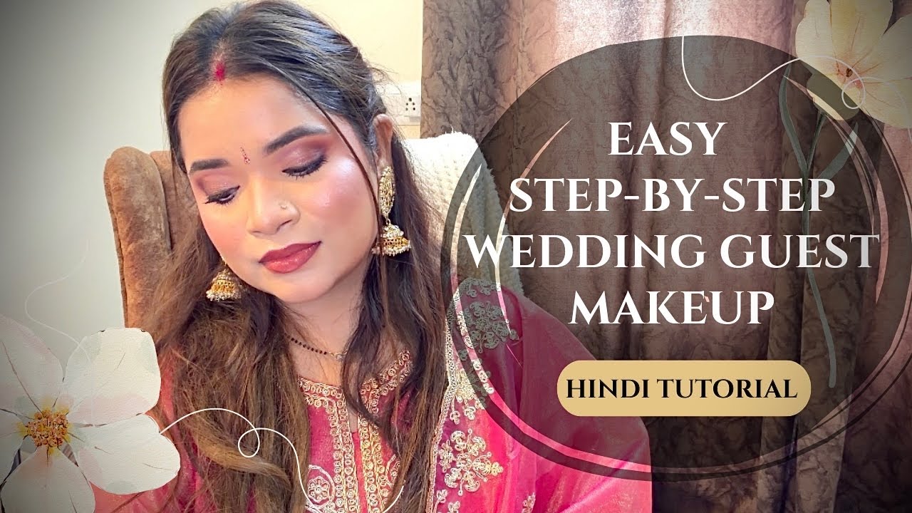 Shaadi Mein Sab Puchenge – Eye Makeup Kisne Kiya?  | Step-by-Step Wedding Guest look in Hindi ✨