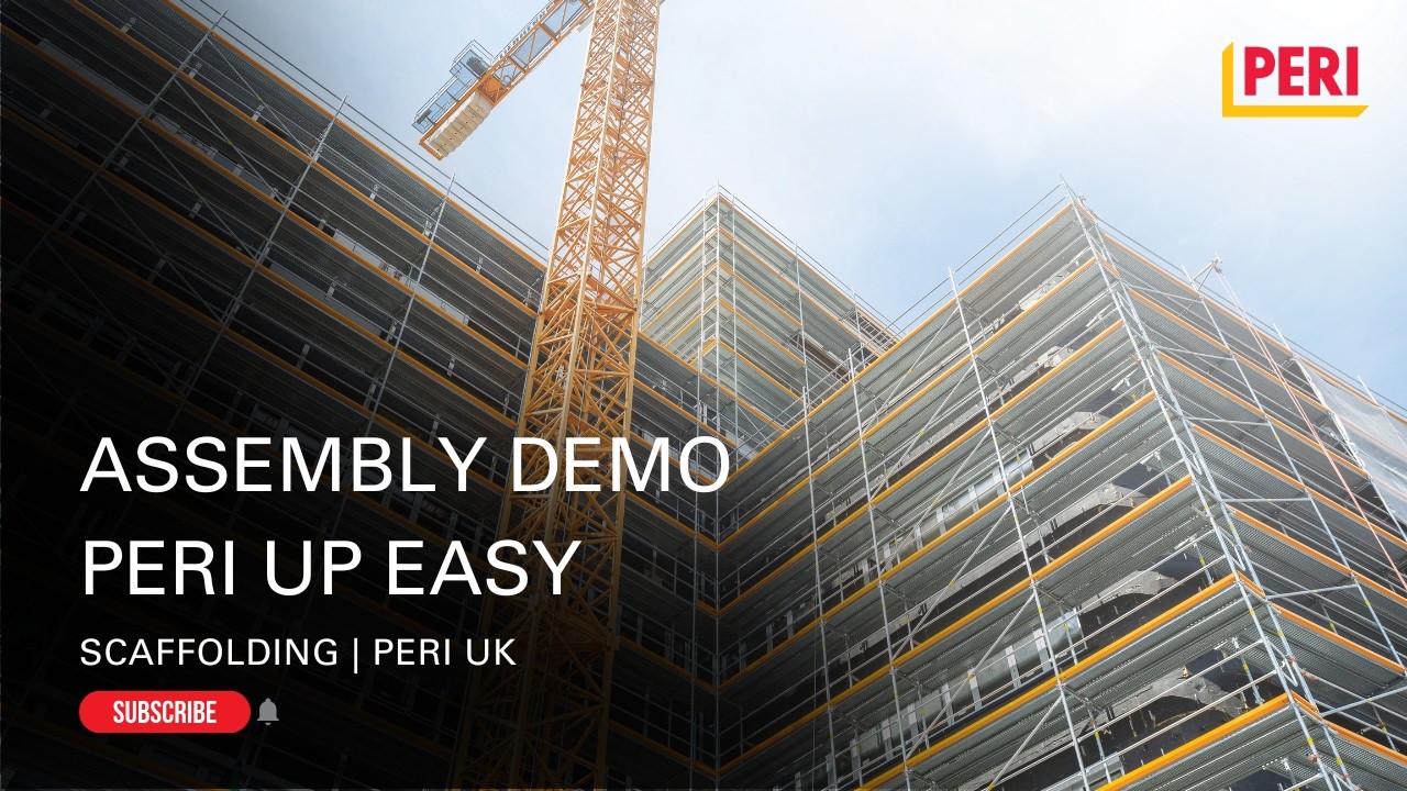 PERI UP Easy Assembly Demonstration Info Film (EN)