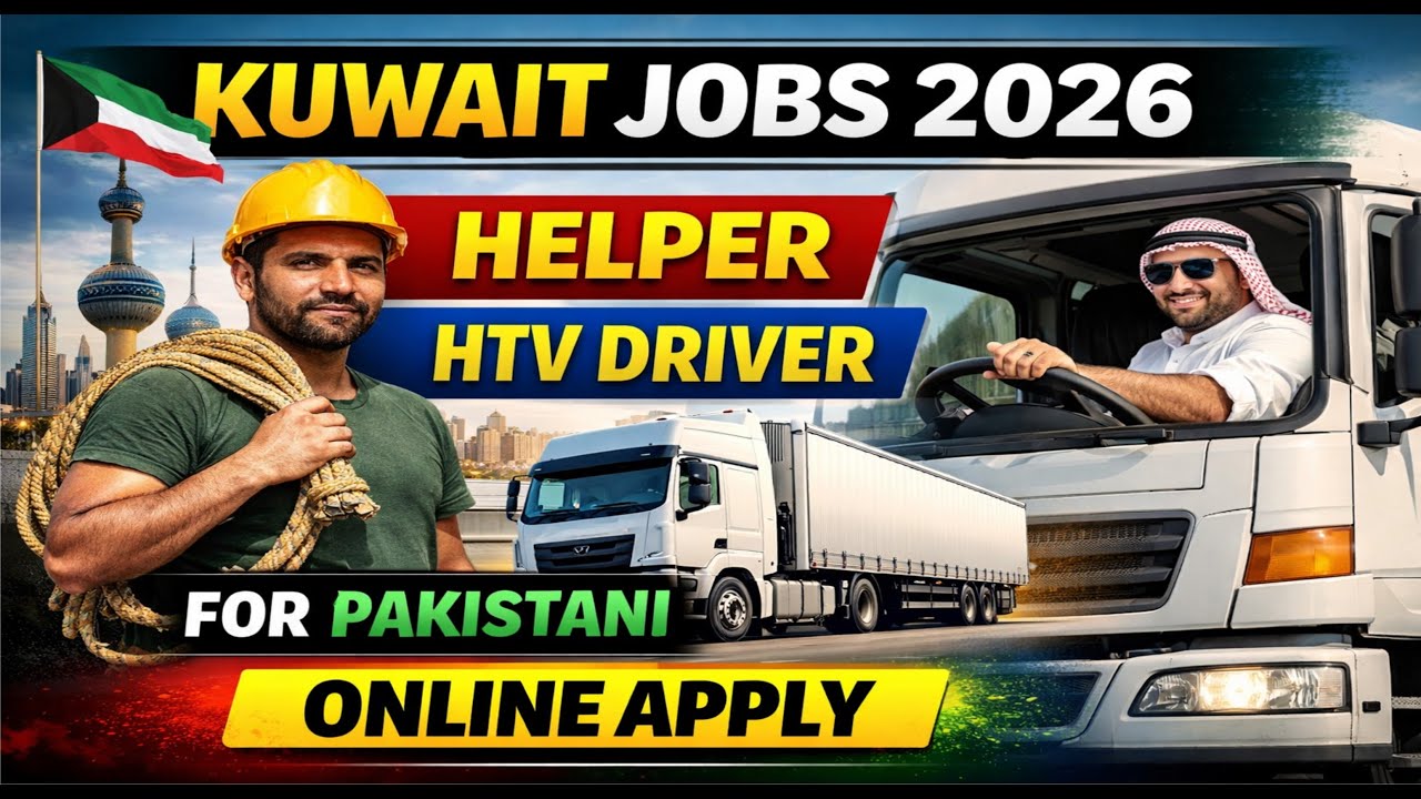 Kuwait Job Opportunities: Apply Now for Helper & HTV Driver Positions!