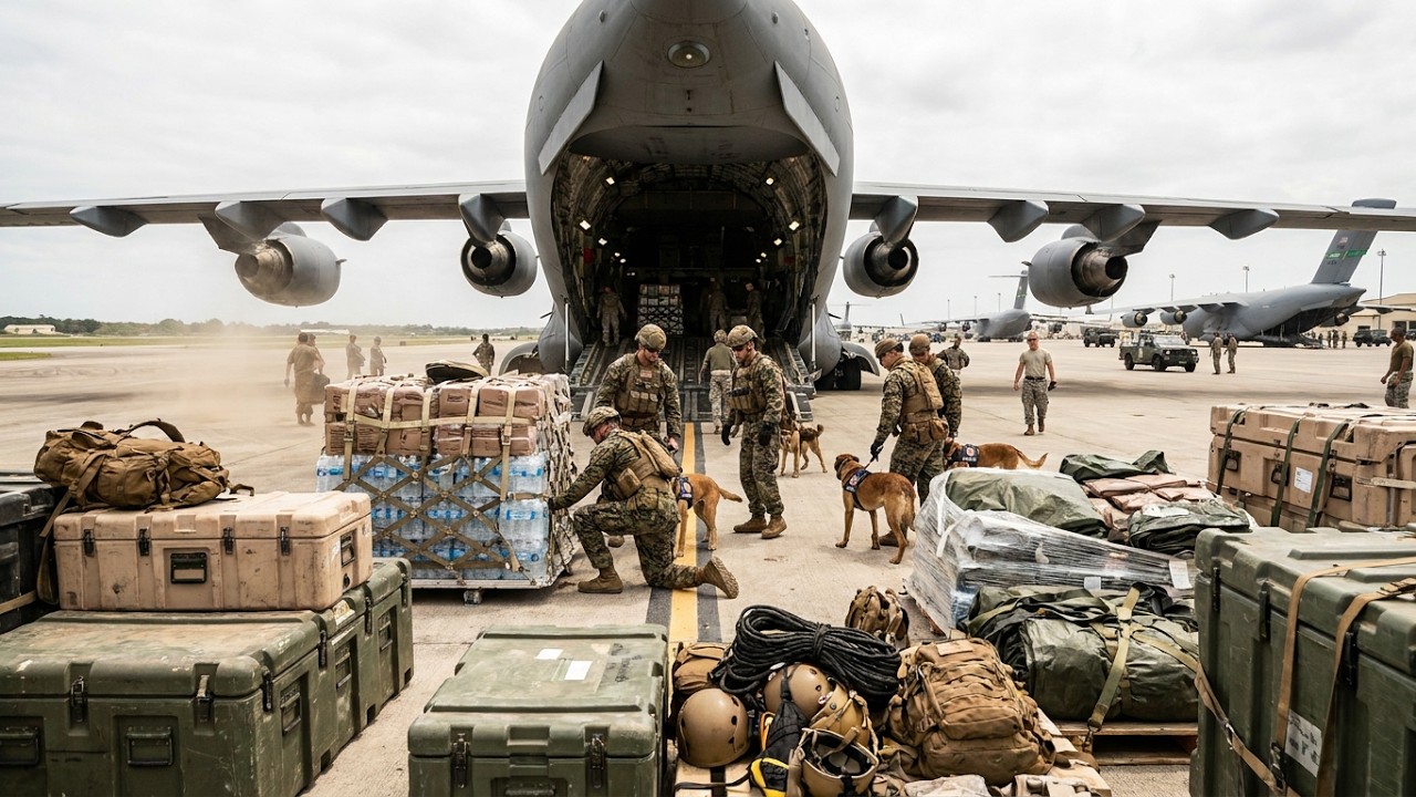 U.S. Sends Dozens of Aircraft and 2 Warships to Help Venezuela After Devastating Earthquake