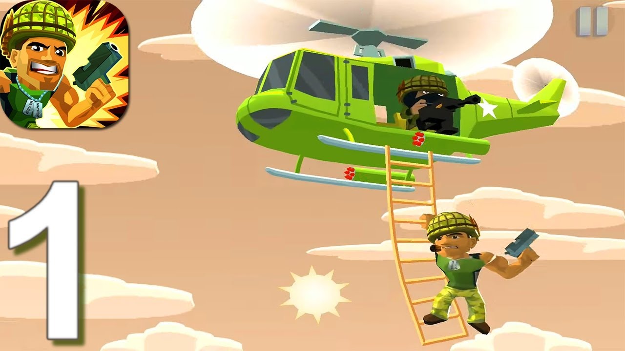 Major Mayhem - Gameplay Walkthrough Part 1 (Android,iOS)