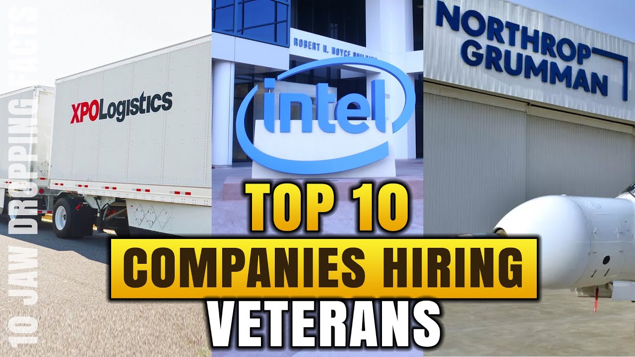 Top 10 Companies Hiring Veterans in 2026 🇺🇸