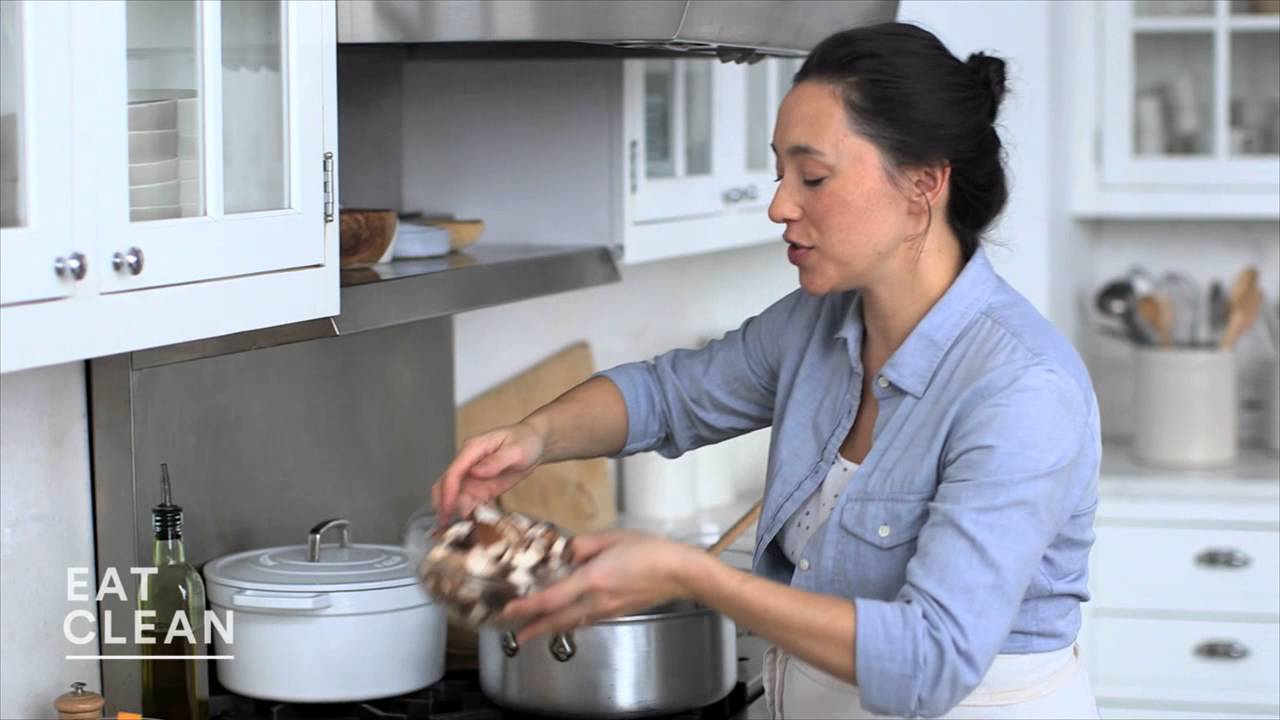 Mushroom and Lima Bean Stew - Eat Clean with Shira Bocar