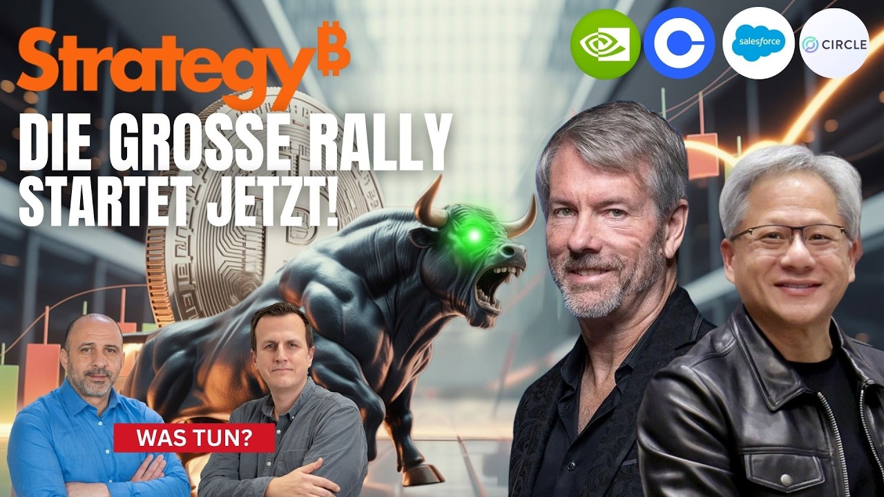 Bitcoin & Strategy: Bereit für mehr? | Nvidia | Salesforce | Circle | Coinbase | VIX Index