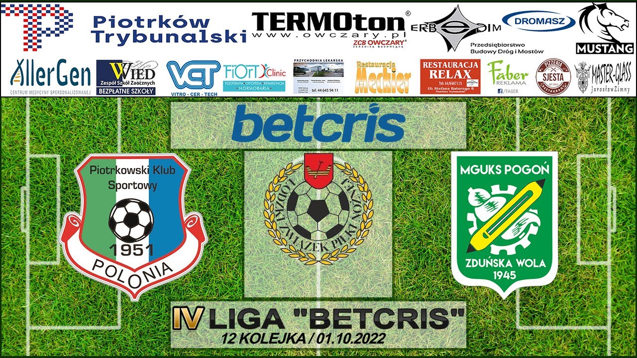 PKS Polonia Piotrków Tryb. - Pogoń Zduńska Wola 1.10.2022