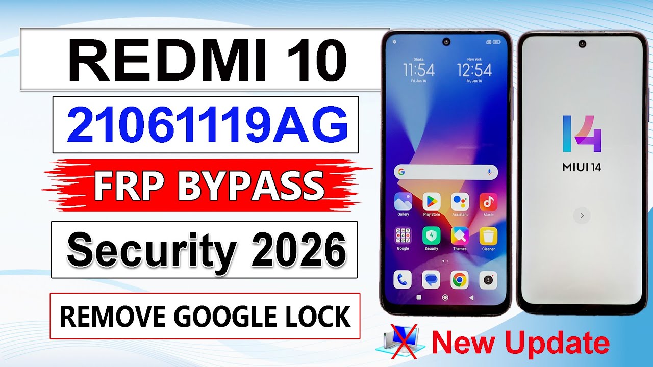 Redmi 10 Frp Bypass MIUI 14 Update || Redmi 21061119ag Google Account Bypass (Without Pc)