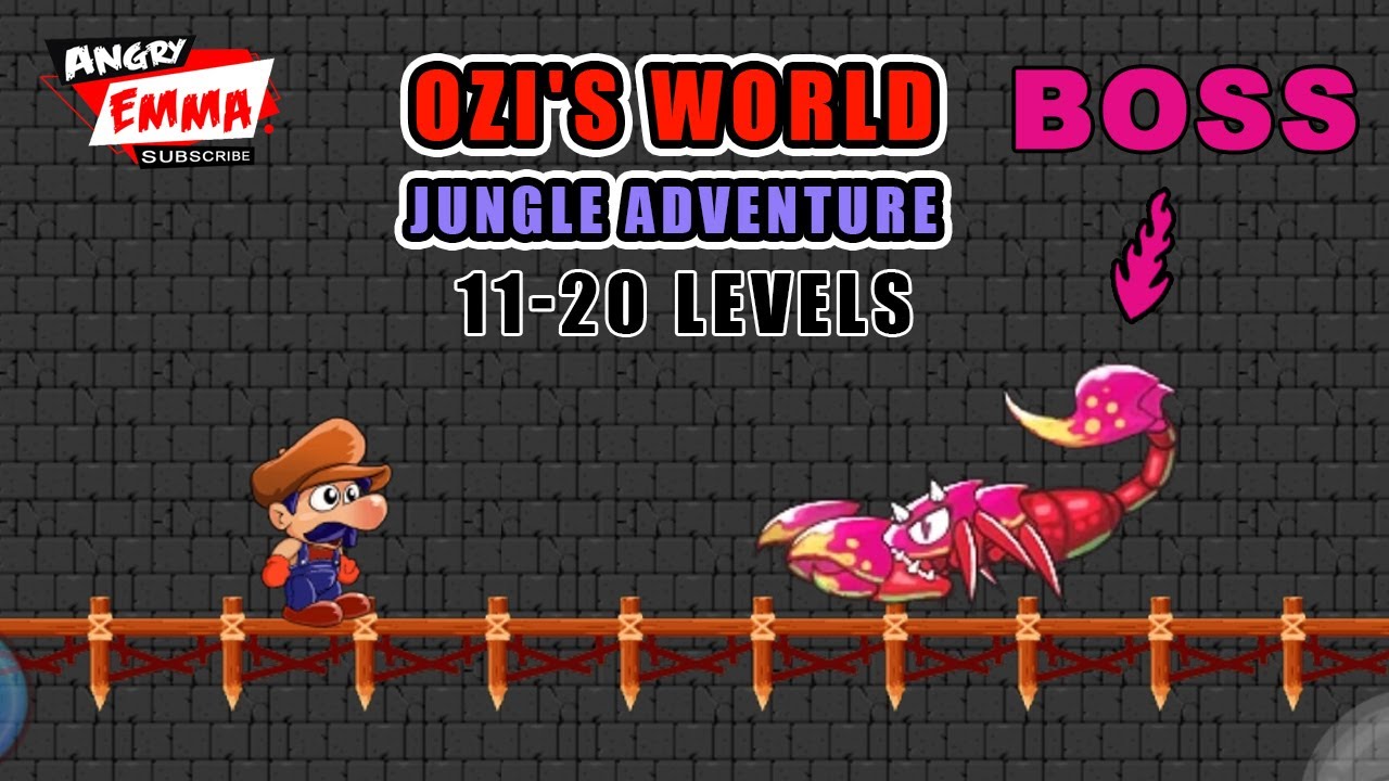 Ozi's World - Jungle Adventure - Levels 11-20 + BOSS