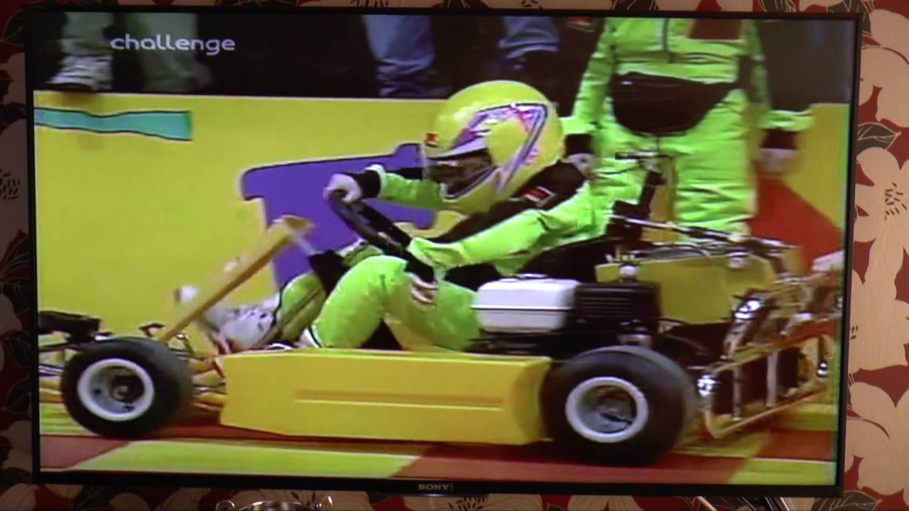 Fun House UK 'Fun Kart Grand Prix Race' Pat Gets Run Over By Go Kart!