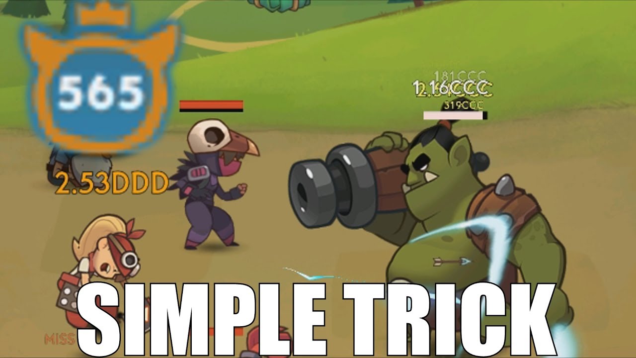 How to Beat Impossible Bosses - Almost A Hero (EASY TRICK)