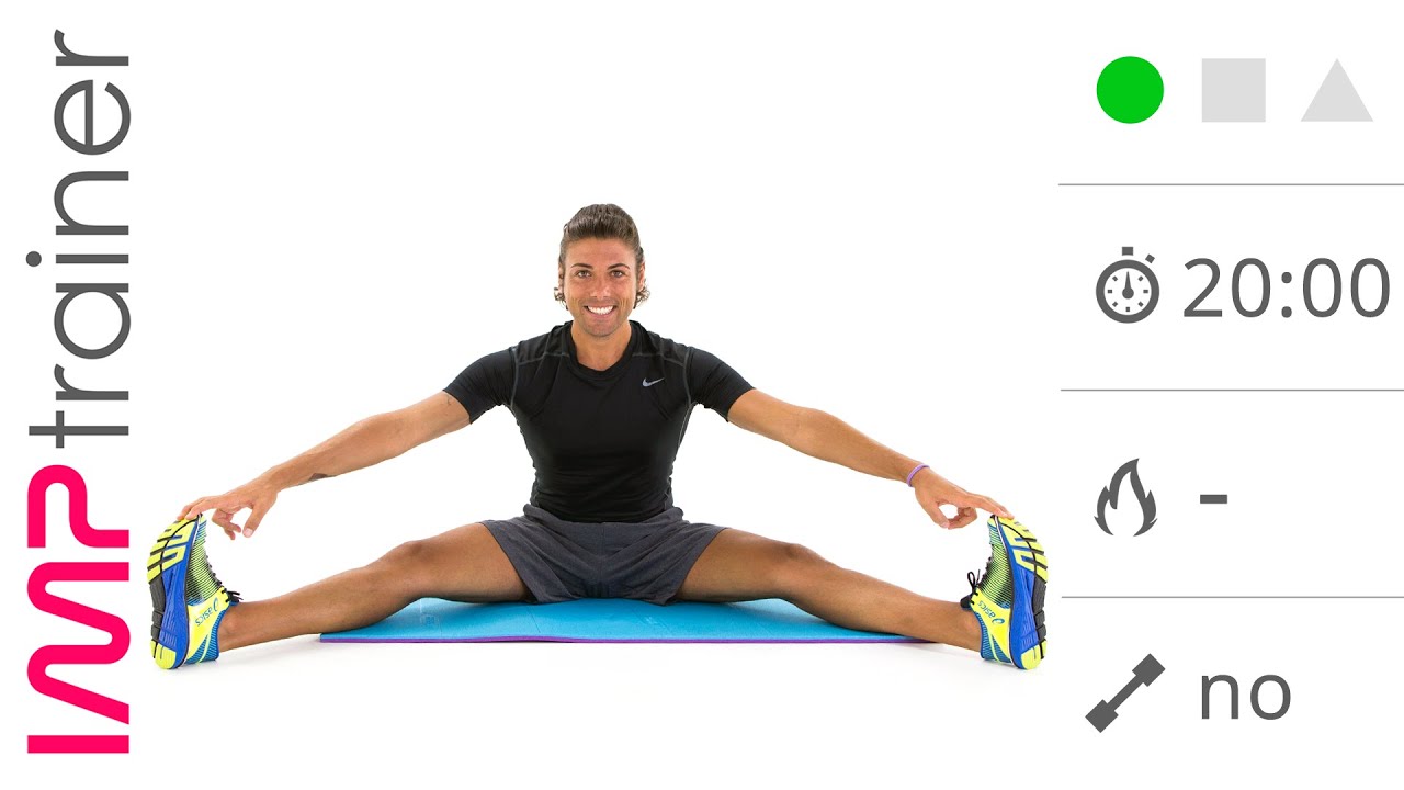 Esercizi Di Stretching Per Gambe, Schiena e Bacino (20 minuti)