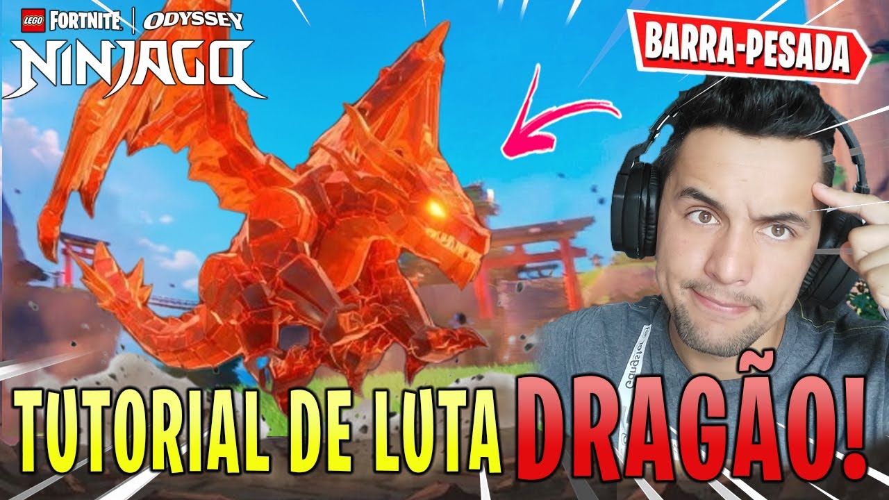 DOMINE O DRAGÃO! Guia Completo de Movimentação e Ataque - LEGO Fortnite Ninjago