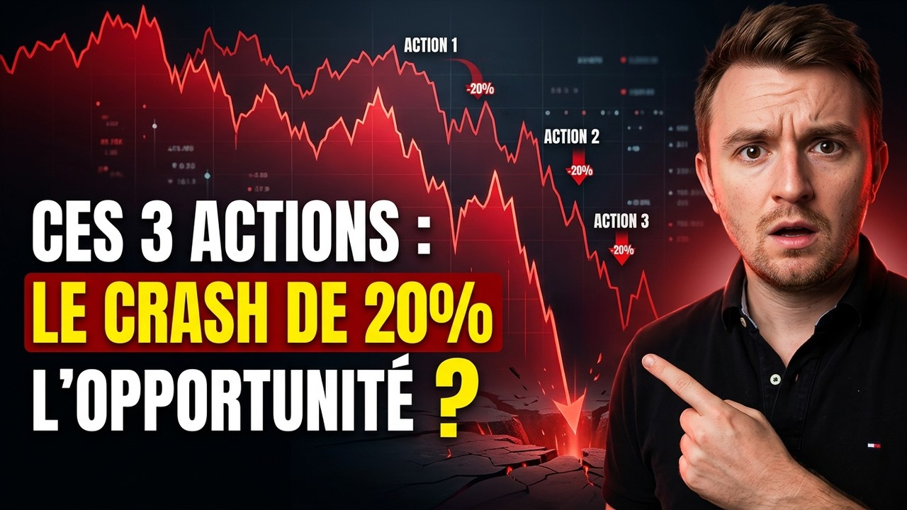 Ces 3 Actions PEA & CTO chutent de 20 %&hellip; et si c&rsquo;&eacute;tait une opportunit&eacute; ? (analyse compl&egrave;te)